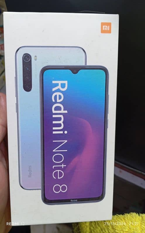 redmi note 8 good condition 4 /64 4