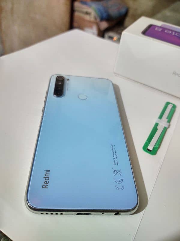 Original Xiaomi Redmi note8 box charger Dual sim PTA Aproved Life Time 6