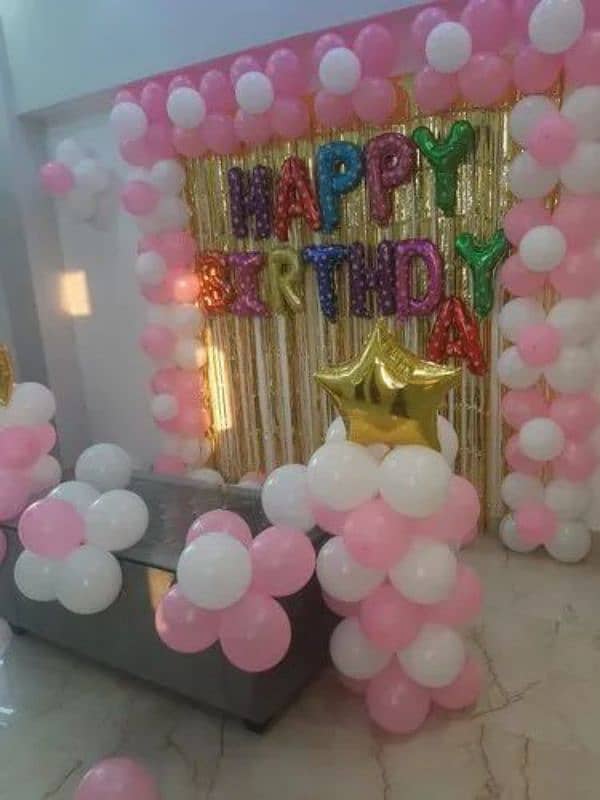 BIRTHDAY DECORATION, BALOON DECOR , EVENTS PLANNER 12