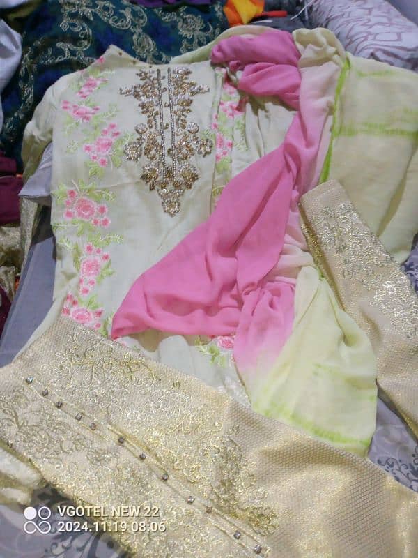 agha Noor full dress luxury collection 0