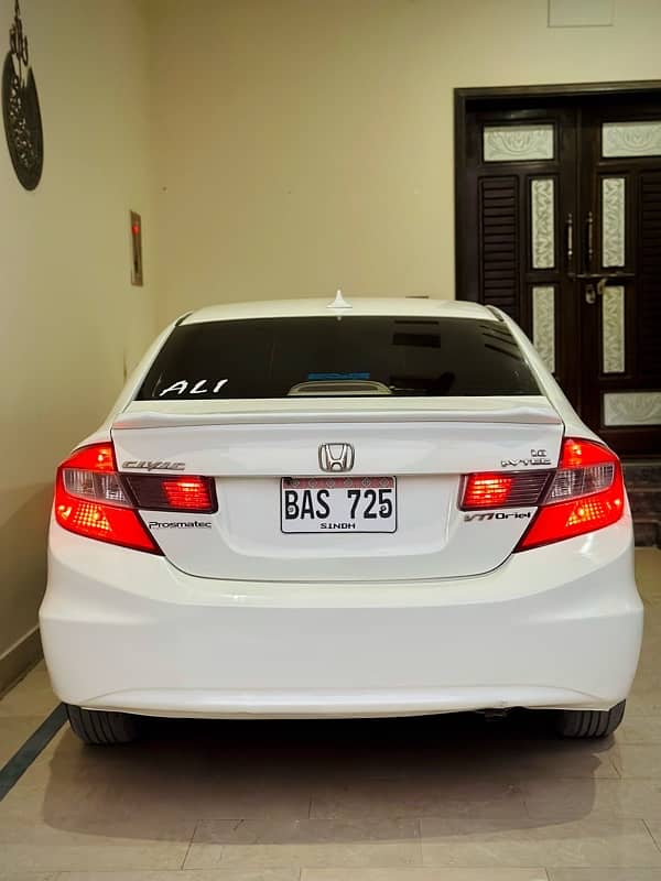 Honda Civic VTi Oriel Prosmatec 2013 14