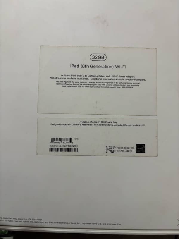 Apple iPad 8th Generation 2020 LLA 32GB (Ad pura parhna) 13