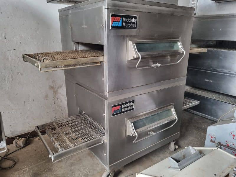 pizza oven conveyor belt imported gasro, titan, jk, middle by marshall 0