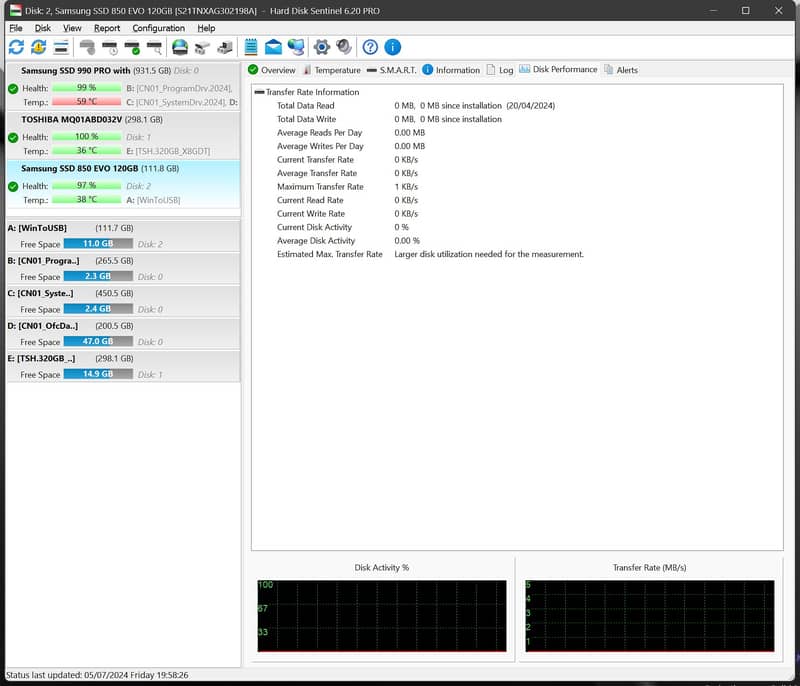 SAMSUNG 850EVO 2.5IN SATA 120GB INTERNAL SSD!!! 8