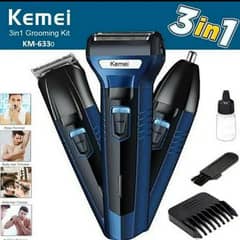 3 in 1 hair trimmer , clipper & shaver