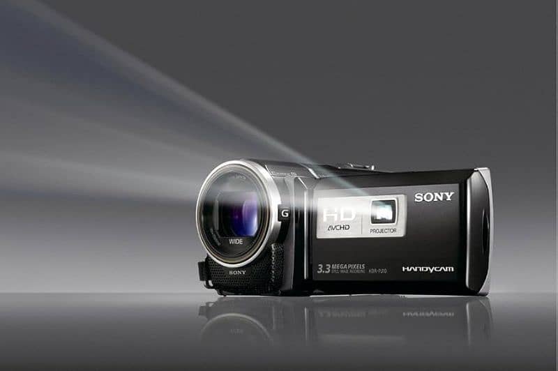 Sony handycam hdr-pj10 with built in projector and accessories 2