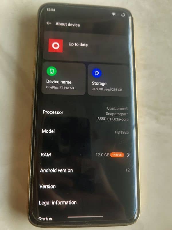 OnePlus 7t pro Meclern 12gb+256gb 2