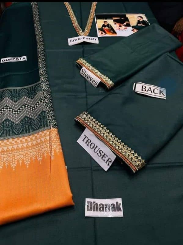 Branded Winter Dresses(FABRIC Dhanak) 2