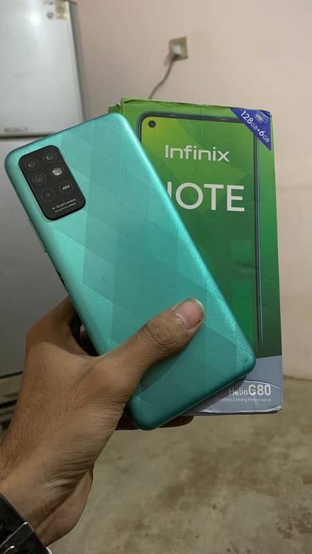 infinx note 8i 6/128GB with box 10/9,5 gaming phone 0