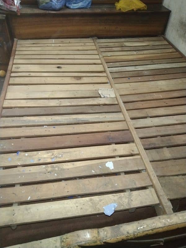 Wooden Bed 3