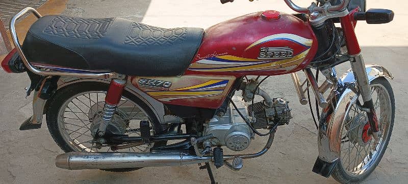 high speed 70cc urgent sale 7