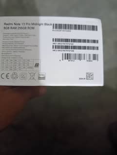 Redmi Note 13 Pro 8/256 Lush Condition 9 9 Months warranty.