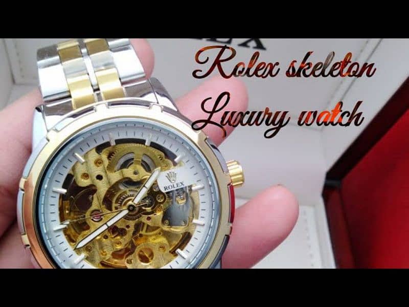 Rolex Skeleton Luxury Watch 3