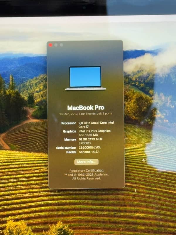 MacBook Pro 2019 6