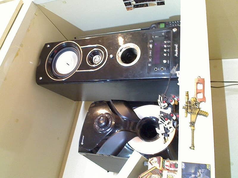 AUdionic woofer speakers towers 1