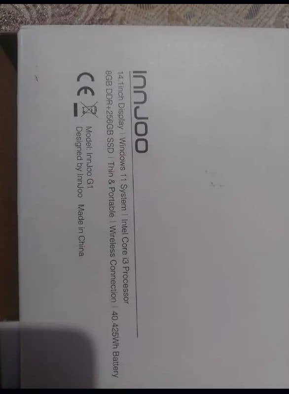 innjoo G1 core i3 8th generation ram8 DDR rom 256 SSD ksa brand 1