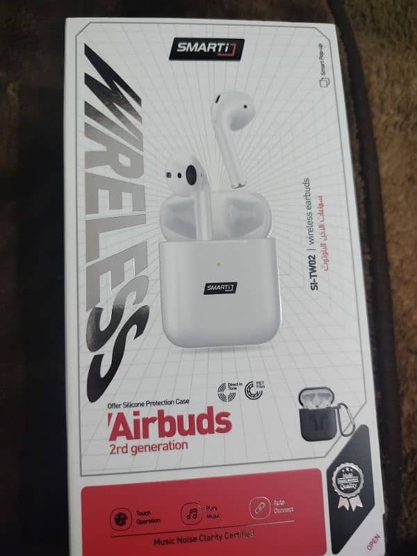 Airbuds smart 1 just box open 0