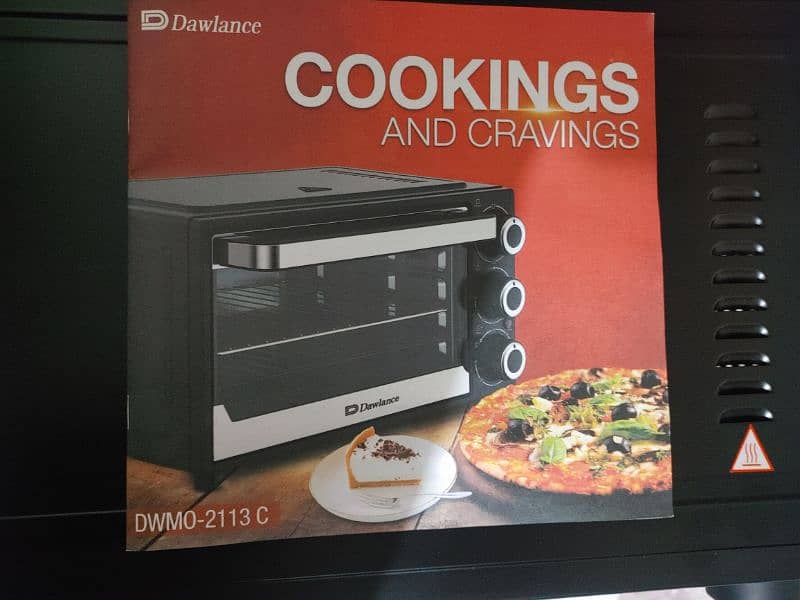 Dawlance Electric Oven 21L Perfect for Baking 9