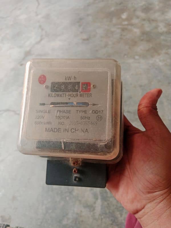 2 Electricity SubMeter 2