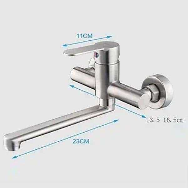 Bathtub sink faucet mixer bathroom Faucet Wall bath tub taps basin 1