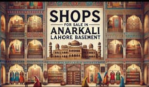 Shops for sale in Anarkali Lahore