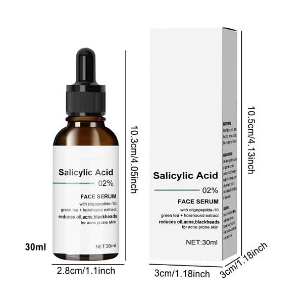 Salicylic Acid Pore Shrink Face Serum Repairs Large Pores Salicylic 5