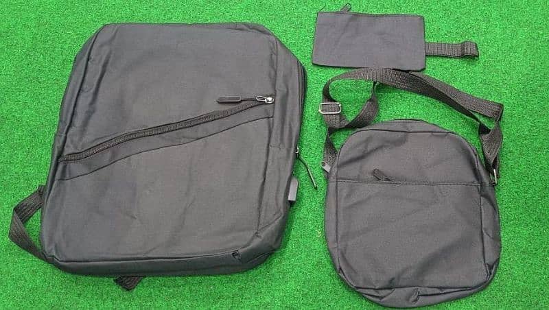 Multipurpose laptop Bag with USB Port pack of 3 4