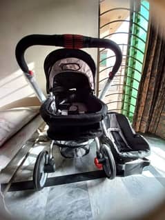 infanti Pram and baby car seat