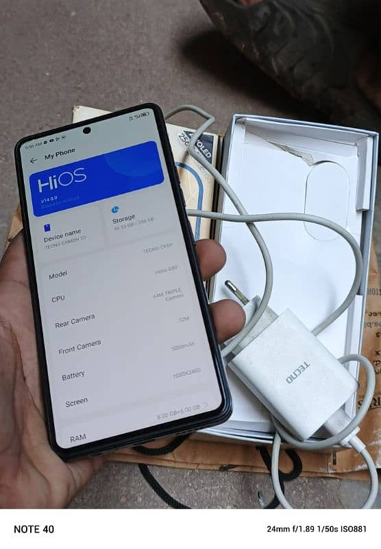 tecno camon 20 complete saman 4