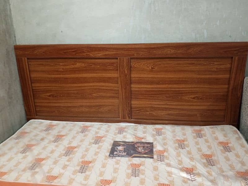 queen bed with Mattress 1