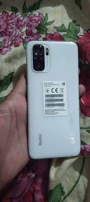 Redmi note 10.4. 128 box cherger good condition 10by9 all ok ha 0