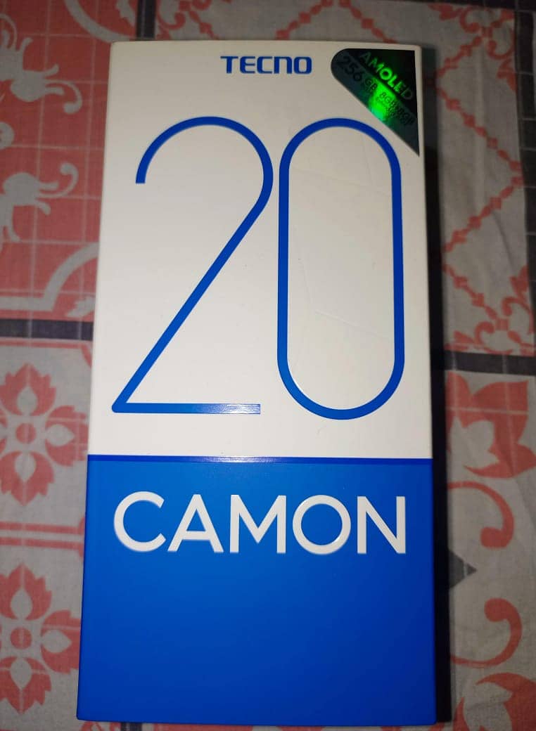 Tecno Camon 20 8/256GB Amoled Display with 6 months Warranty 7