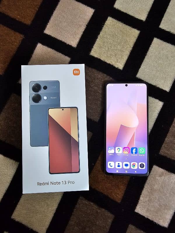 Redmi note 13 pro only box open 0