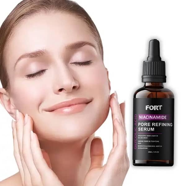 FORT PORE REFINING Serum Niacinamide & Glycolic Acid Serum for Glowing 2