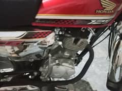 HONDA CG 125 SPECAIL EDITION CHROME RED FOR SALE