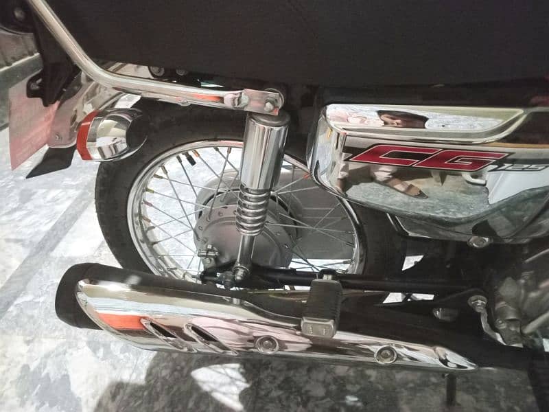 HONDA CG 125 SPECAIL EDITION CHROME RED FOR SALE 5