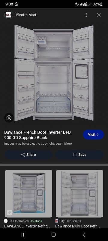 Dawlance  4 door inverter fridge 3