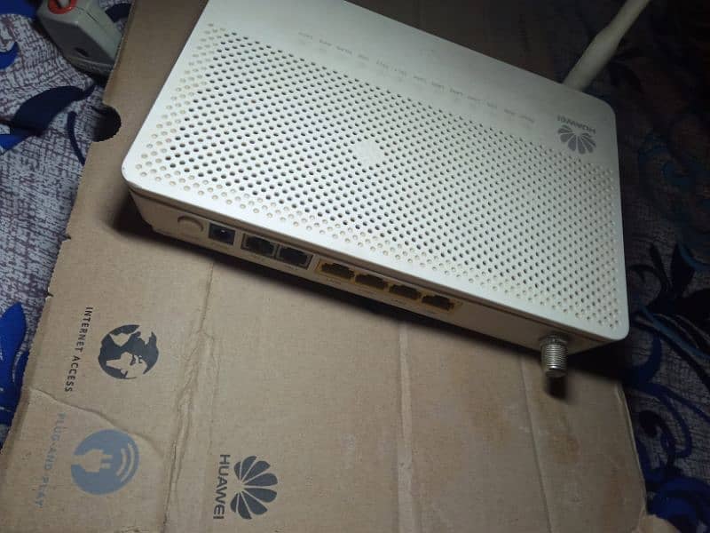 Huawei Router Fiber +Tv cable (GpOn/EPoN) 3