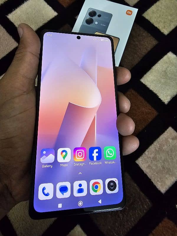 Redmi note 13 pro only box open 4