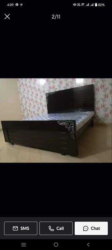 wooden double bed sample latest design 2