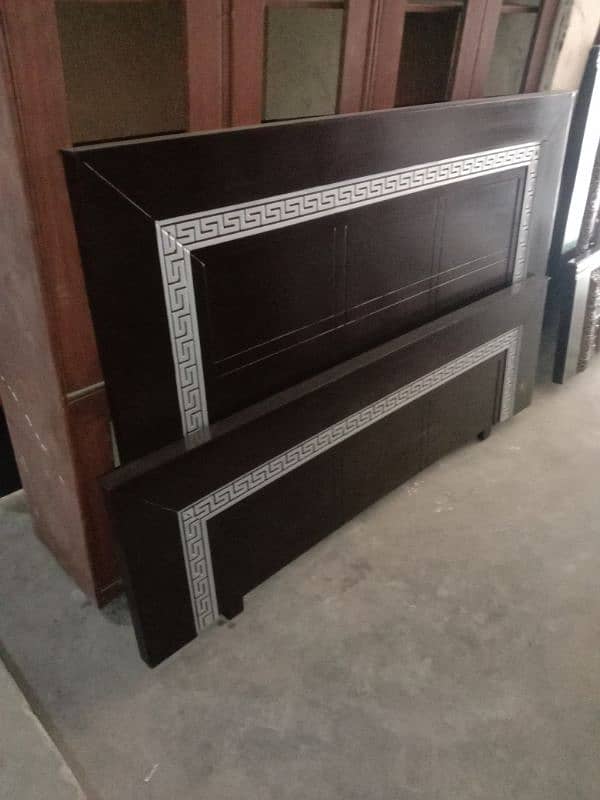 wooden double bed sample latest design 12