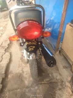 Honda cg 125 Golden number