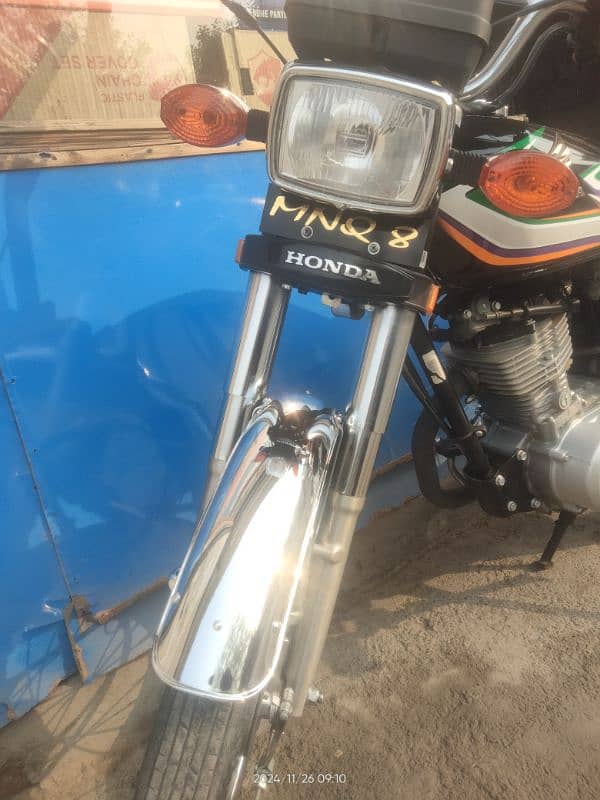 Honda cg 125 Golden number 2