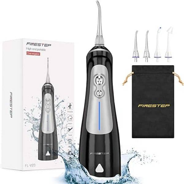 water dental flosser cordless teeth cleaner dental oral irrigator 8