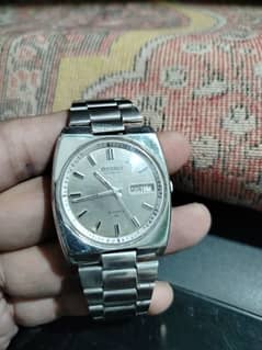 Antique Japan Seiko Automatic square watch vintage citizen Rolex 5