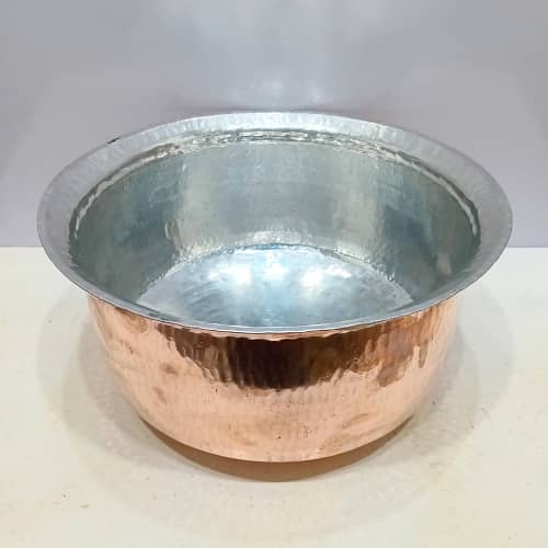 Vintage Solid Copper Patila/Handi Collection: Functional Elegance 0