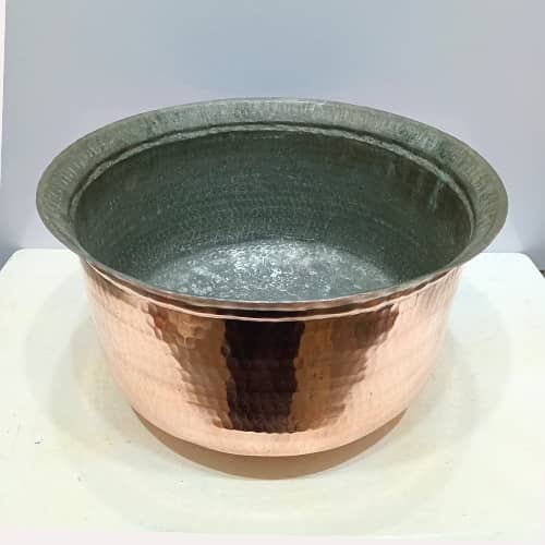 Vintage Solid Copper Patila/Handi Collection: Functional Elegance 3