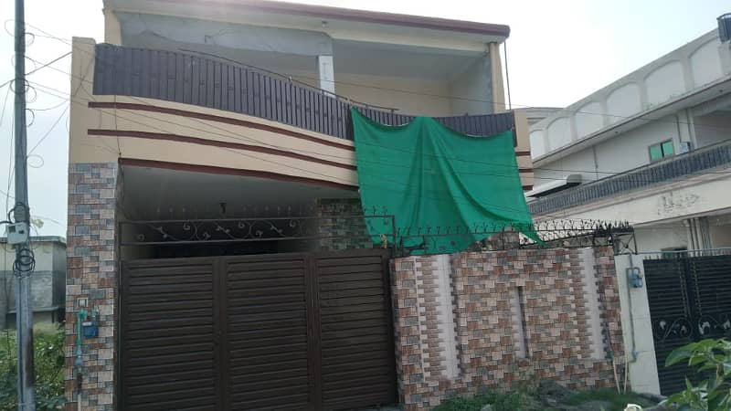 10 Marla Double story House For Sale Asc colony Nowshera Block B Phase 1 2