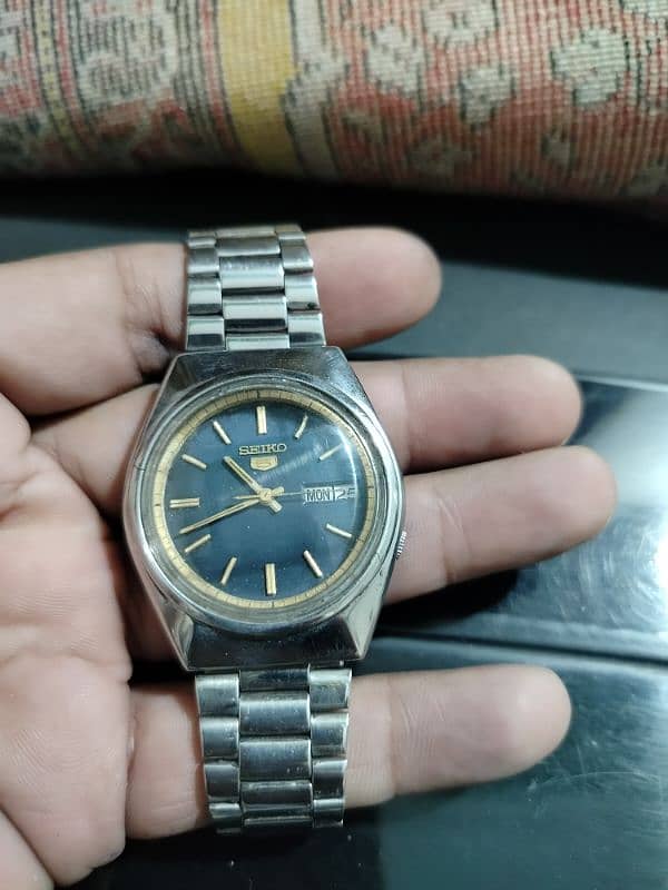 Antique Seiko 5 Vintage Japan watch citizen Rolex orient west end 1