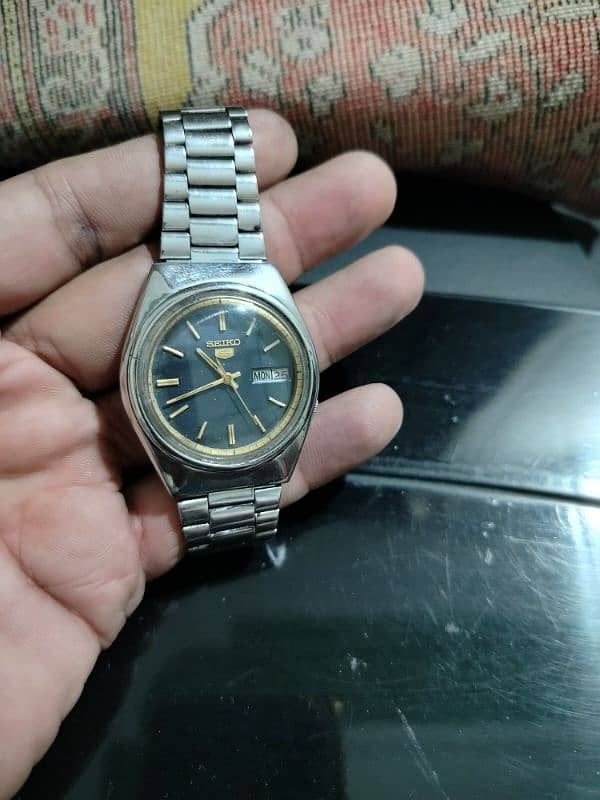 Antique Seiko 5 Vintage Japan watch citizen Rolex orient west end 6